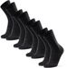 DANISH ENDURANCE Chaussettes de randonnée en laine mérinos - Chaussettes anti-ampoules - Thermiques - Respirantes - pour hommes et femmes - Gris - Taille 39-42