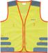 WOWOW Design Fluo hesje kind - Nuty jacket yellow L