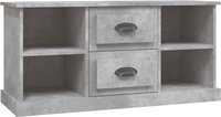 vidaXL-Tv-meubel-99,5x35,5x48-cm-bewerkt-hout-betongrijs