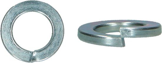 PGB-FASTENERS Veerring DIN 127B M12 Zn - 200 stuks