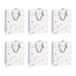 Eurowrap - X-30924-2Cpack - Set van 6 Kerstcadeauzakken - Groot Formaat 26,5x14x33cm - Berg - 210g