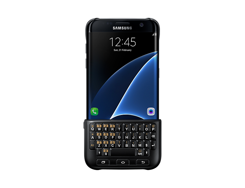 Samsung EJ-CG935 zwart / Galaxy S7 edge