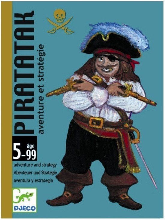 DJECO - kaartspel - Piratatak