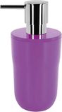 Spirella Zeepdispenser Paars – Vloeibare Zeep Dispenser 300 ml – Badkamer Zeephouder 7,5 x 7,5 x 16,5 cm