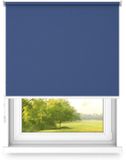 Fart Produkt Rolgordijn Verduisteringsrolgordijn Vrijhangend rolgordijn zonder cassettemuur of plafondmontage UV-bescherming Thermische eigenschappen Solide 130x280 cm Bosbessen - rechts