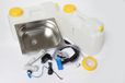 Barwig 230V mini-cuisine, cuisine de camping, unité de cuisine, kit, évier, dimensions 354x325x100mm