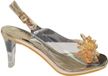 Laura Vita Mira 01 Dore Femme Escarpin Ouvert - Or - 38