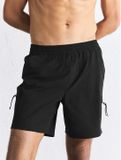 Next - Heren - Cargo 8 Inch zwemshort - Zwart