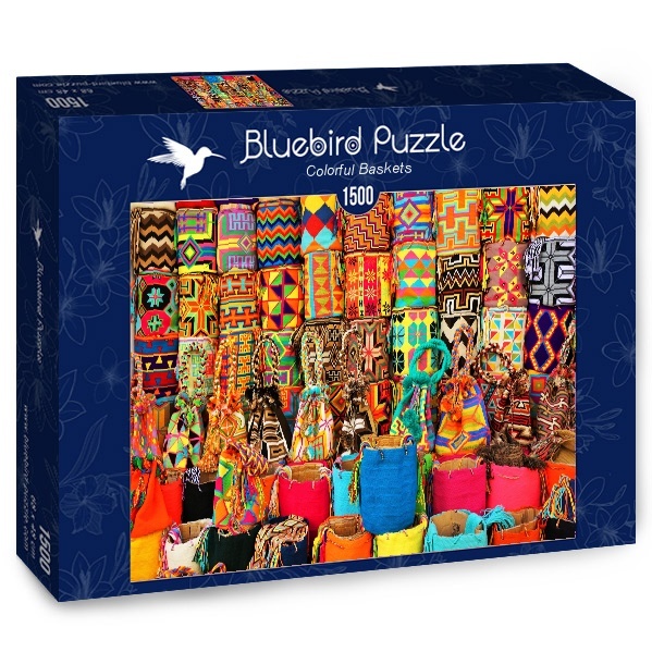 Bluebird Puzzle Kleurrijke sneakers