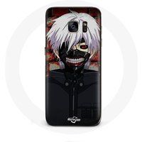 Maniacase Hoesje voor Samsung Galaxy S6 Tokyo Ghoul Kaneki Ken Japans Anime Masker