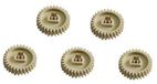 Reserveonderdeel HP Reserveonderdeel compatibel 5xlower Roller Gear 29t P3015 3005ru7-0028-000ru5-0964-000