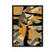 Homemania Afbeelding ingelijst abstract, voor woonkamer, slaapkamer, meerkleurig van MDF, polyester, 60 x 2,5 x 90 cm