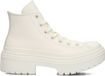 Converse Chuck Taylor All Star Heel Hi Dames Sneaker en cuir Blanc