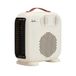 JATA JCTV1206 ventilatorkachel, laag stroomverbruik, badkamerverwarming, 2000 W, 2 standen, ventilator, 2 posities: horizontaal en verticaal, kantelbeveiliging, draaggreep, compact: 24 x 12,5 x 24 cm