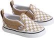 Vans Classic Slip-On V Baskets Junior Marron - Blanc