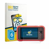 BROTECT - Screenprotector voor Launch CRP129E Plus - Folie Beschermfolie transparant 6 Stuks