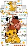 Disney The Lion King Dekbedovertrek Timon en Pumba - 140 x 200 cm