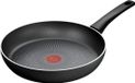 Tefal Force Koekenpan 28cm Zwart Aluminium Geschikt voor Inductie