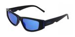 Dkny DK560S Black/blue mirror 55/17/140 WOMAN Zonnebrillen