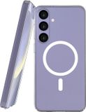 NEKIT Bare Samsung Galaxy S24 Plus Hoesje 1.2MM Thin Case MagSafe Transparant