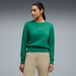 PUMA 30904 CLOUDSPUN sweatshirt de golf pour Femmes, Vert, Taille L