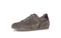 Gabor Dames Sneakers Taupe/Lila Leer Maat 41