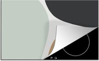 Merkloos KitchenYeah® Inductie beschermer 90x52 cm - Pastel - Minimalisme - Design - Inductie kookplaat accessoire