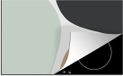 Merkloos KitchenYeah® Inductie beschermer 90x52 cm - Pastel - Minimalisme - Design - Inductie kookplaat accessoire
