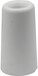 DX rubber door buffer white Ø31x33mm