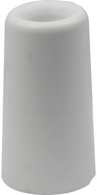 DX rubber door buffer white Ø31x33mm