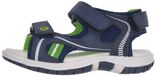 Chicco Sandales plates garçon avec double velcro - Taille 25 - Vert