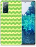 Samsung Galaxy S20 FE TPU bumper Waves Green