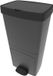 Wan GmbH Poubelle de cuisine - Tri sélectif - 70 litres - Gris