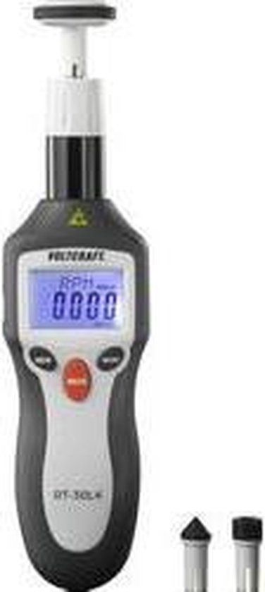 VOLTCRAFT DT-30LK Toerenteller Mechanisch, Optisch 2 - 20000 omw/min 2 - 200000 omw/min