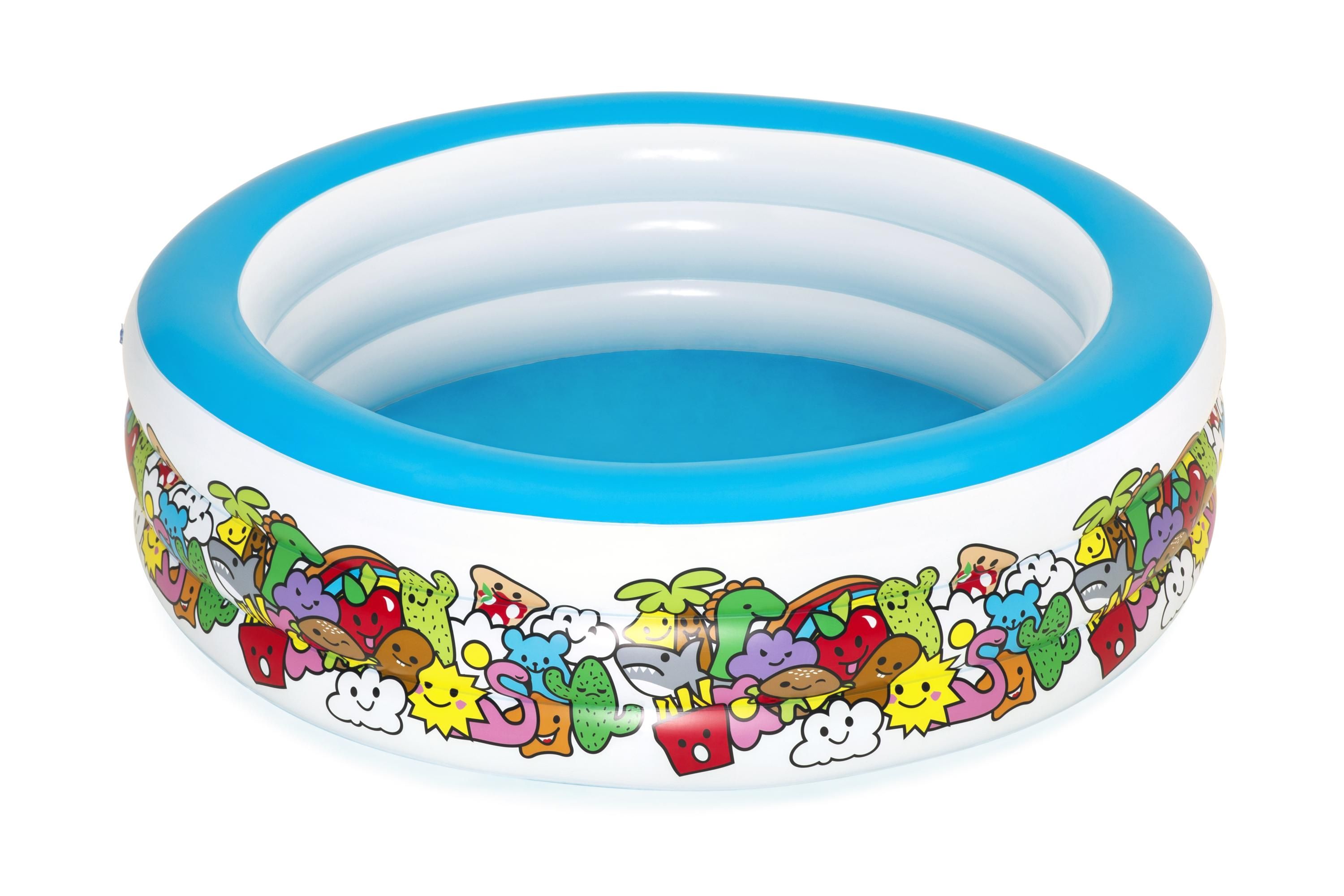 Bestway Kinderzwembad Rond Play 196 cm - Multi