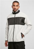 Urban Classics Patched Micro Fleece Jacket Grijs L