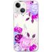 ERT GROUP mobiel telefoonhoesje voor Apple Iphone 13 MINI origineel en officieel erkend Babaco patroon Flowers 005 optimaal aangepast aan de vorm van de mobiele telefoon, gedeeltelijk bedrukt