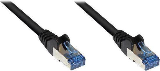 Alcasa 8060-H030S - Netwerkkabel - RJ45 - 3 m - Zwart