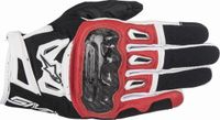 Alpinestars SMX-2 Air Carbon V2 Zwart Rood Wit - Handschoen