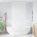 Maison Exclusive - Rideau de douche, 80x240 cm, blanc