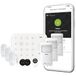 Nivian Draadloze alarmsysteem voor thuis zonder kosten – complete set met bewegingssensor, deursensor, afstandsbediening en RFID-kaarten – intelligent alarm met app, anti-abotage, premium set