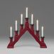 Konstsmide 2285-510 Houten Kandelaar Rood