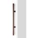 Viefe KUMO WOOD BIG ONE en bois et aluminium, noyer + titane noir - 1056 mm - double face (1 paire)