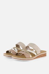Rieker Slippers F beige - Maat 42
