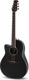 Ovation CS24L-5 Celebrity Standard Mid Depth Black linkshandige elektrisch-akoestische westerngitaar