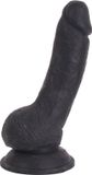 Kiotos Cox - Dildo 17 x 3 cm - Zwart