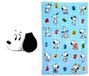 Blankeazzz Peanuts Snoopy & Woodstock 2-in-1 Knuffel & Reisdeken