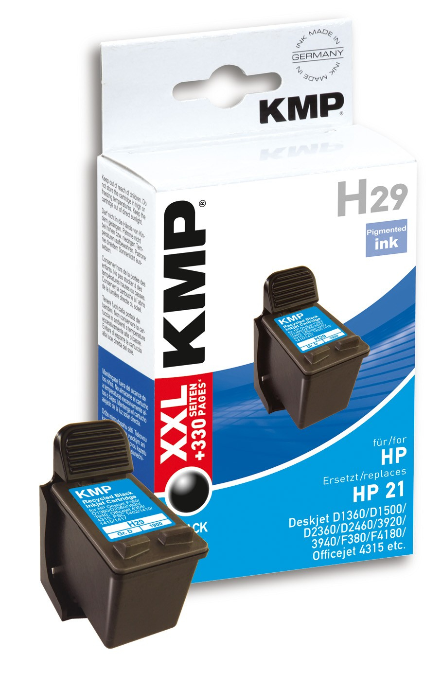 KMP H29 single pack / zwart
