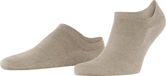 FALKE ClimaWool onzichtbaar effen wol lyocell footies heren beige - maat 39-40