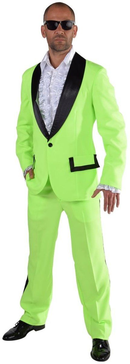 Magic by freddy Jaren 80 & 90 Kostuum Disco Kikker Smoking Man XXL Carnaval kostuum Verkleedkleding